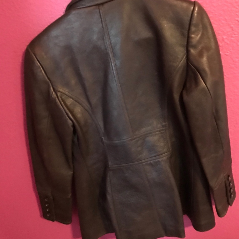 Leather Guess Jacket - image 3